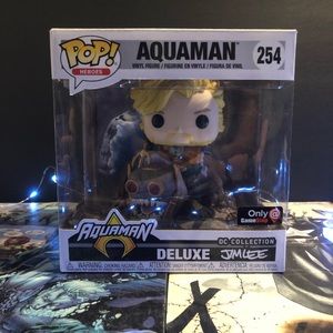 Aquaman Deluxe GameStop Exclusive.